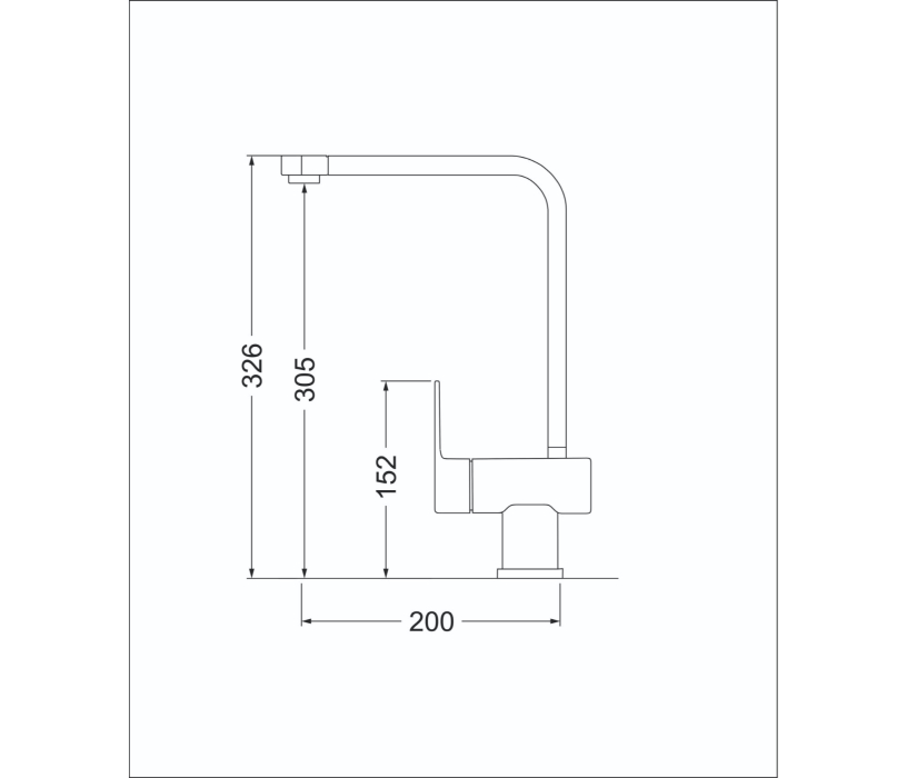 Смесители, Смеситель EMAR ЕС-3014 Quartz