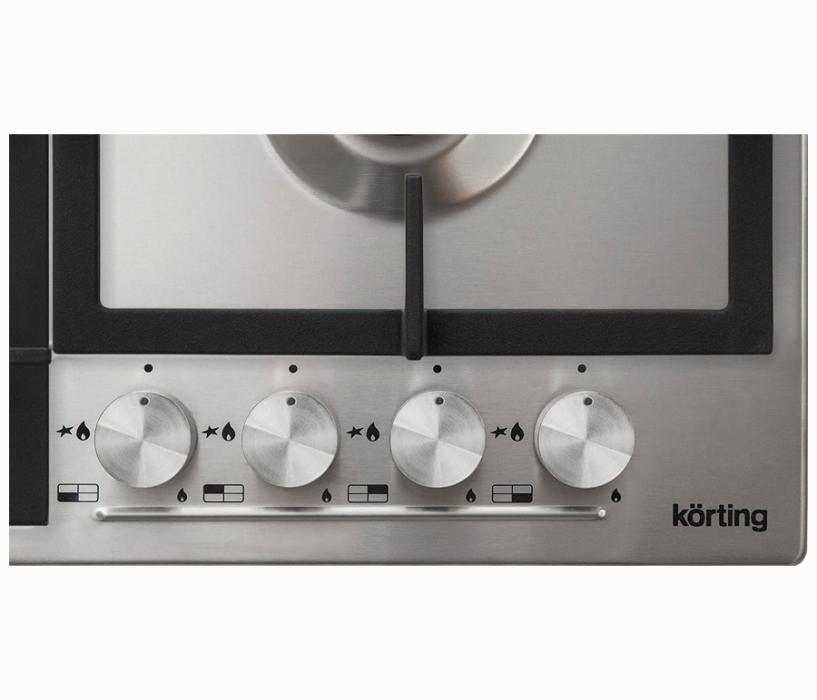 Встраиваемые варочные панели, Варочная поверхность газовая Korting HG 665 CTX