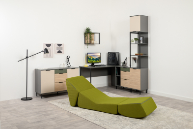 Кресло Марвэл, сетка зеленая