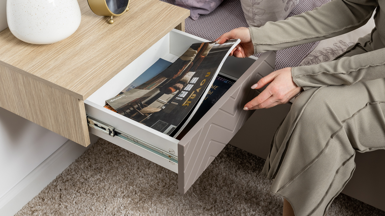 Прикроватные тумбы, Тумба прикроватная Амьен 16.08