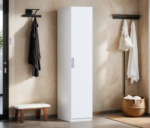 Шкаф однодверный Макс 500 мм, вариант №1 (ЛДСП)