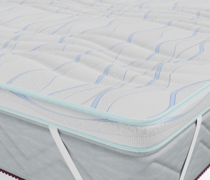 Столлайн / Наматрасник Соник-латекс h 6см 1600*1900
