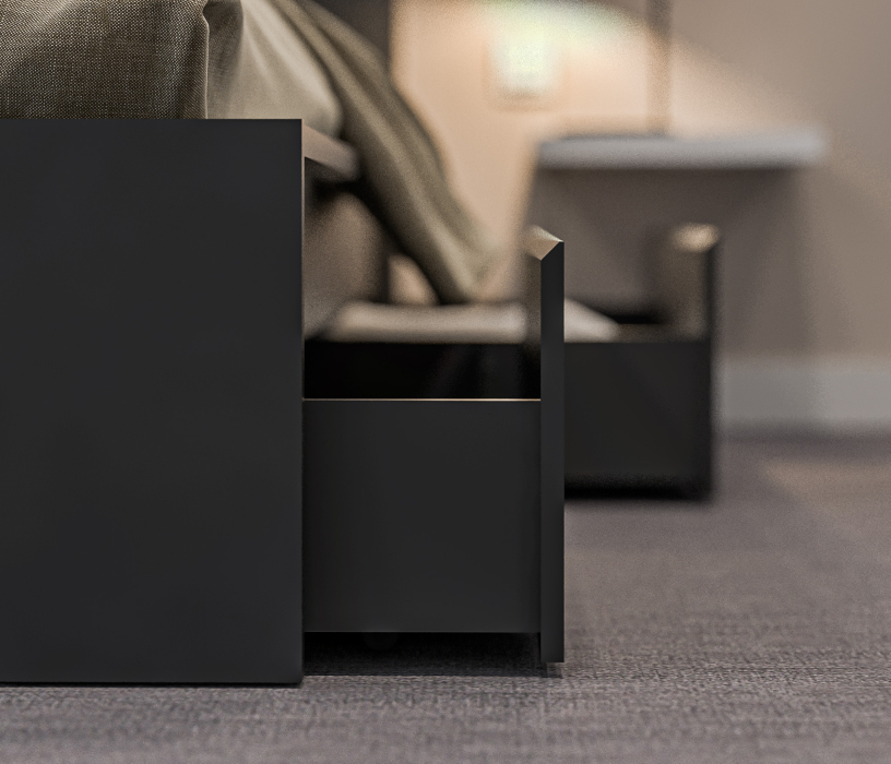 Кровати 160 см, Ящик выкатной Леон СБ-3370