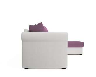 Угловой диван Стивен, микровелюр и экокожа