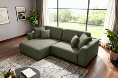 Диваны угловые в гостиную, Диван угловой Спейс, Велюр