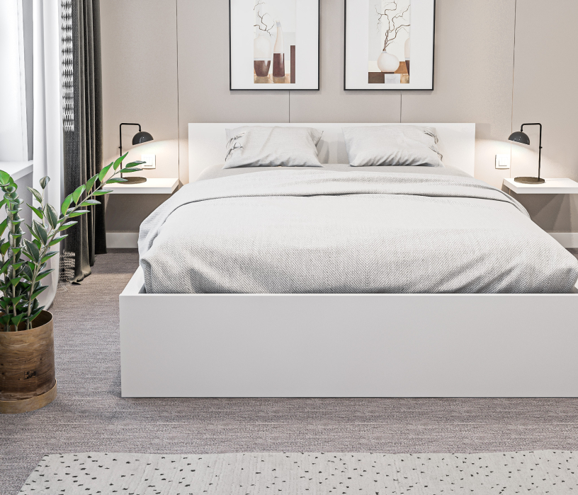 Кровати 160 см, Кровать (1600) Леон/Бруклин СБ-3369