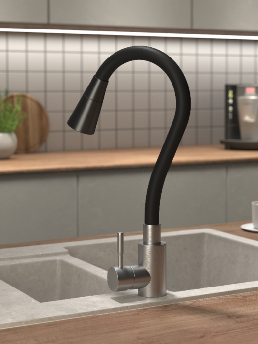 Смесители, Смеситель для кухни Osgard GRON HORN с двухрежимной лейкой