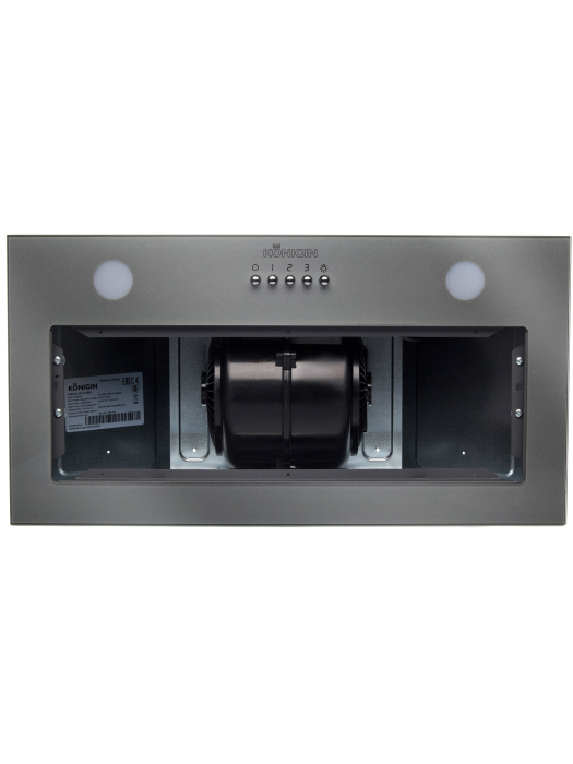 Вытяжки, Кухонная вытяжка Konigin Skylark Grey Glass