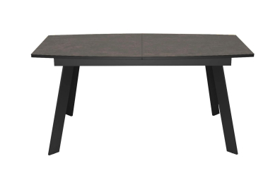 Стол XL160 хромикс бронза/черный/опоры черные