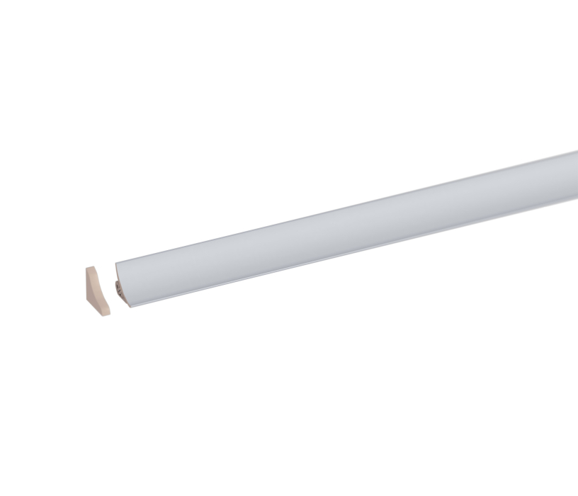 Аксессуары для кухни, Плинтус для столешниц LB15 Белый Блеск 3м 20-15-0-6056