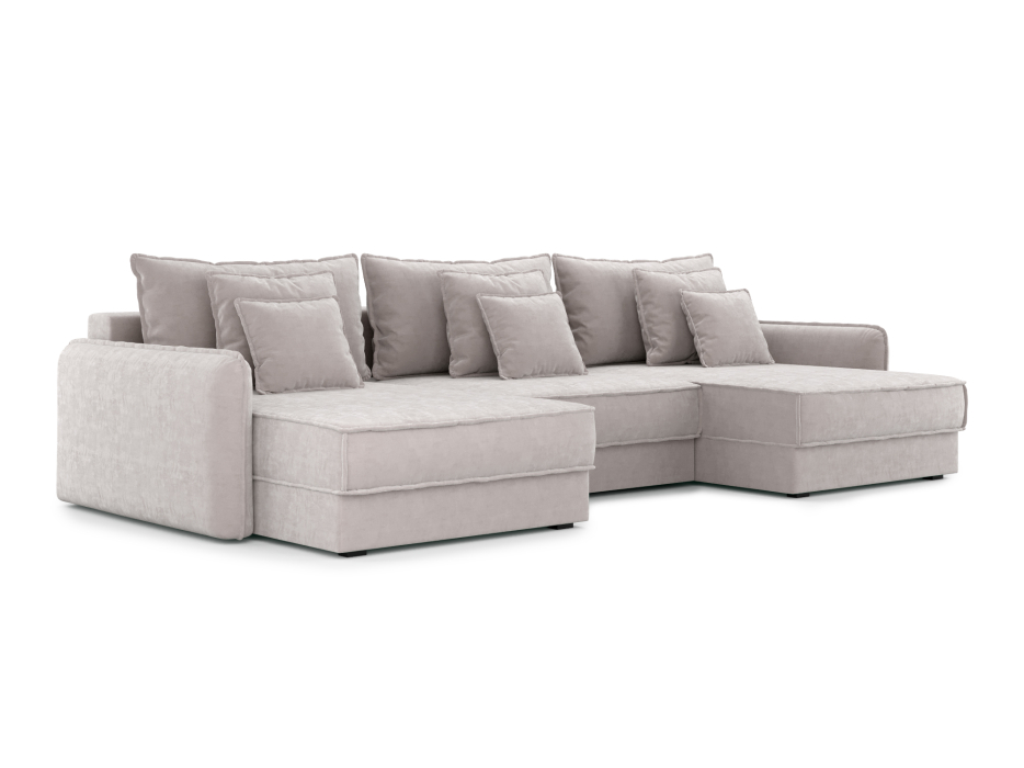 Диваны угловые в гостиную, Диван П-образный Кросби М102