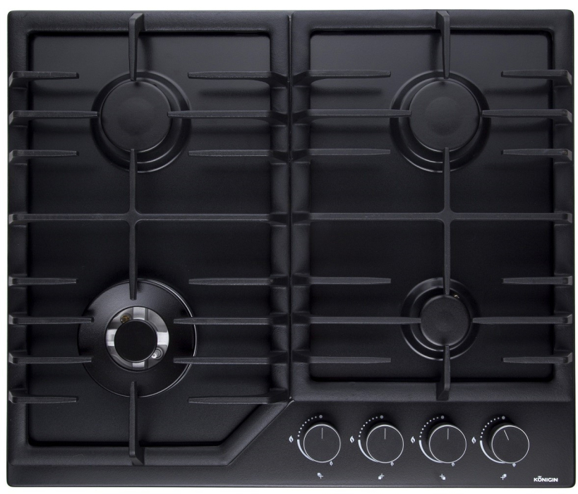 Встраиваемые варочные панели, Газовая варочная панель Konigin Blaze 604 Эмаль