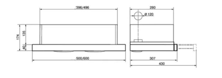 Кухонная вытяжка ELIKOR Slide 50П-430