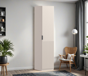 Шкаф однодверный Макс 500 мм, вариант №1 (ЛДСП/МДФ)