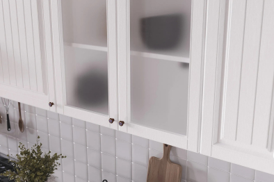 Кухонный гарнитур Хозяюшка Акация белая МДФ 2м