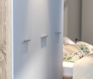 Шкаф 3-х дверный Мамбо СБ-2676