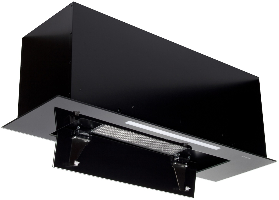 Вытяжки, Кухонная вытяжка Navi Black Glass 90