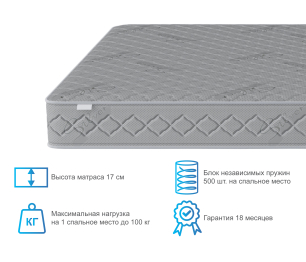Столлайн / Матрас Фиеста 1200х2000
