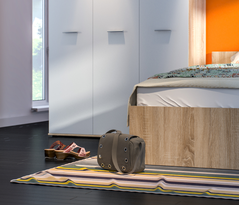 Двуспальные, Кровать Мамбо СБ-2679