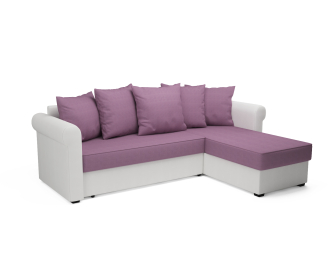 Угловой диван Стивен, микровелюр и экокожа