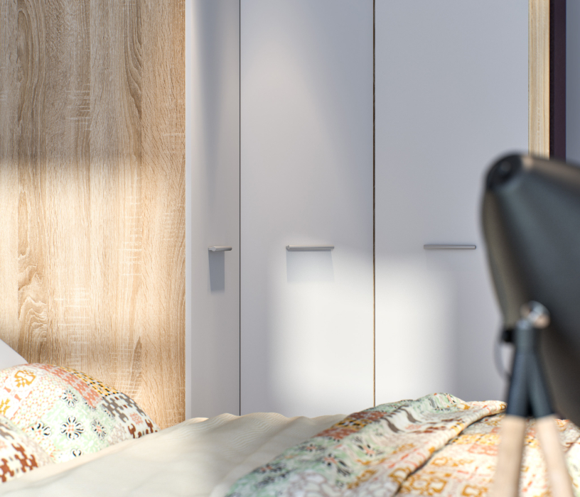 Для одежды, Шкаф 1 дверный Мамбо СБ-2677.Н