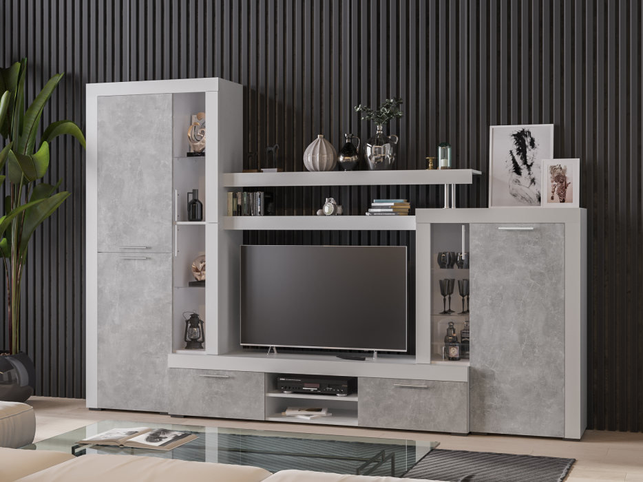 Стенки для гостиной, Гостиная Маркус GOJA1