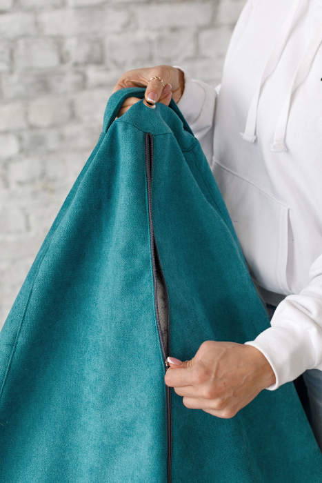 Кресло для отдыха, Кресло Мешок Груша,Велюр  XL 125х85