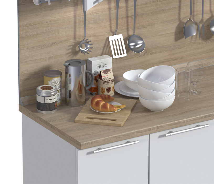 Столешницы, Столешница R9 38*2440*600 Дуб Сонома светлый 2085 (Дуб Бардолино) в упаковке