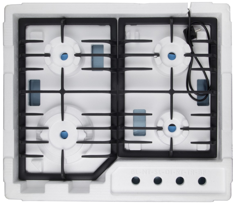 Встраиваемые варочные панели, Газовая варочная панель Konigin Blaze 604 Эмаль