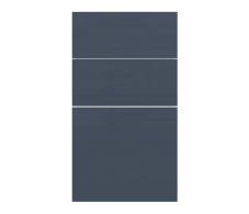 Фасады, Фасад ящика Эстель Н-40 МДФ Графит глянец