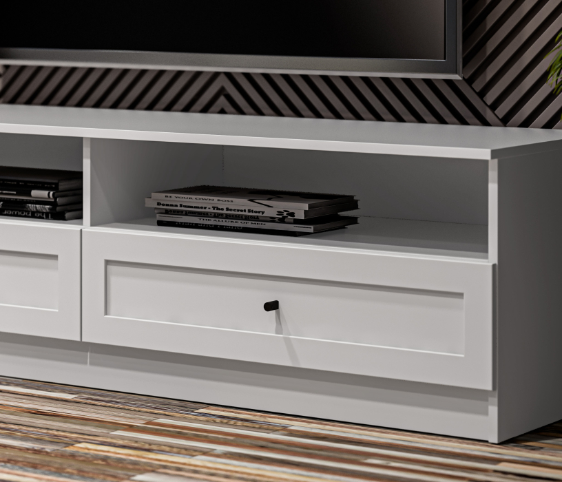 ТВ-тумбы, Тумба Твин СБ-3382 Белый