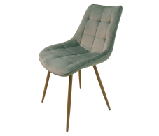 Стулья, Стул Nagen металл под дерево/ткань (BOX-4)