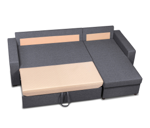 Угловой диван-кровать Турин, рогожка