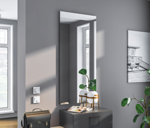 Тренд СБ-3462 Зеркало Диамант серый