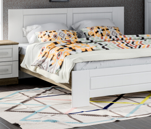 Кровать 1600 Илона (Прованс) СБ-2673/1