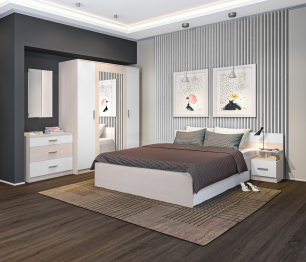 Спальня Уют Авиньон/Белый